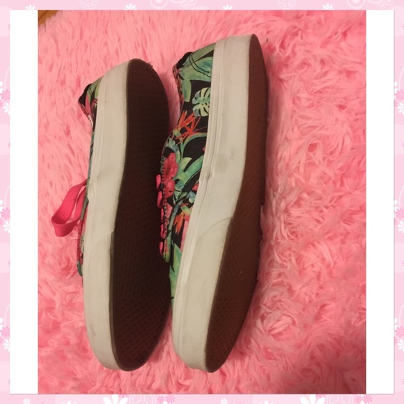 Tropical floral vans - Picture 3 of 5